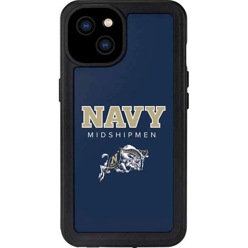 United States Naval Academy Midshipmen iPhone 15 Plus Waterproof Case